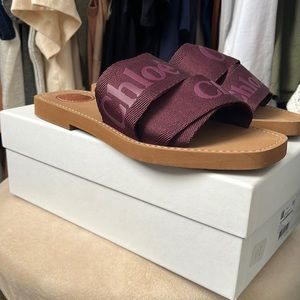 Chloe Woody Slides - Brand New Worn Once
